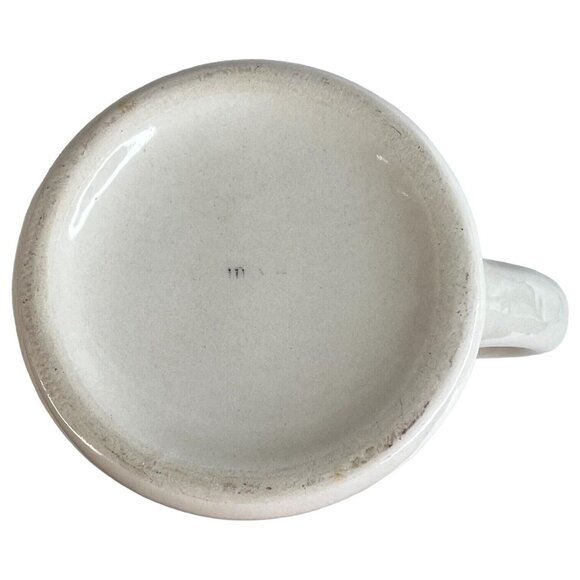 2010 Krispy Kreme Doughnut Logo Mug Retro Diner Style Ceramic Coffee Advertising - Picture 8 of 8